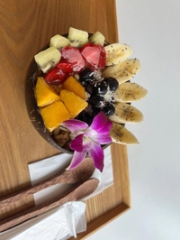 アサイーボウル🐮🥣🫐🍌🍓🥝